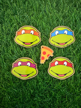 Load image into Gallery viewer, Turtle Character Face Acrylic Blank &amp; Decal Set
