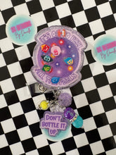 Load image into Gallery viewer, It’s Ok To Feel All The Feels Shaker Retractable Badge Reel
