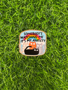 Somebody’s Watching Me Acrylic Blank & Decal Set