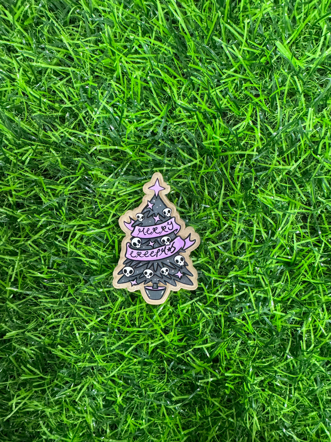Merry Creepmas Acrylic Blank & Decal Set