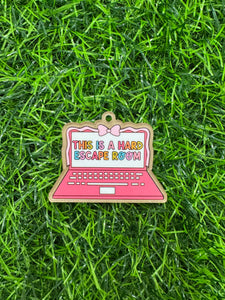 This is A Hard Escape Room Acrylic Blank & Decal Set