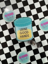 Load image into Gallery viewer, Urine Good Hands Urology Retractable Badge Reel
