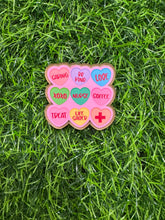 Load image into Gallery viewer, Nurse Hearts Acrylic Blank &amp; Decal Set
