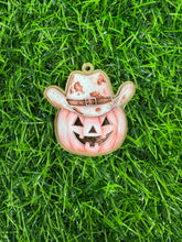 Load image into Gallery viewer, Fall Halloween Pink Cowgirl Acrylic Blank &amp; Decal Set Collection
