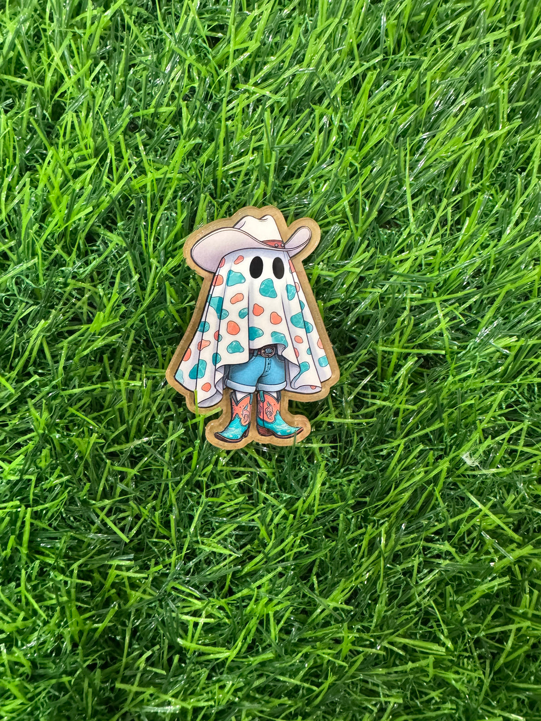 Cowboy Ghost Acrylic Blank & Decal Set