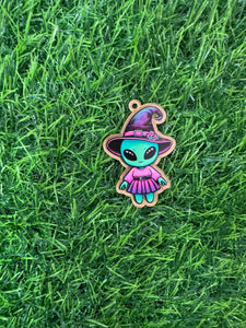 Alien Witch 
Acrylic Blank & Decal Set