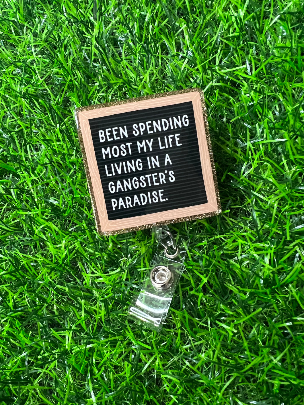 Most My Life Retractable Badge Reel
