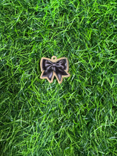 Load image into Gallery viewer, Black Silk Bow &amp; Pink Skull Acrylic Blank &amp; Decal Set Collection
