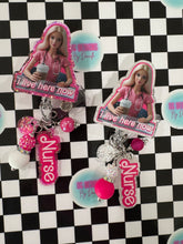Load image into Gallery viewer, I Live Here Now Nurse Retractable Badge Reel Collection
