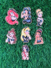 Load image into Gallery viewer, Tattoo Princess Character Acrylic Blank &amp; Decal Set
