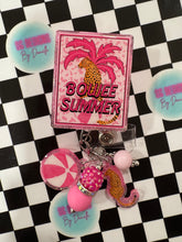 Load image into Gallery viewer, Boujee Summer Retractable Badge Reel
