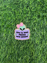 Load image into Gallery viewer, Friends With Humans Acrylic Blank &amp; Decal Set
