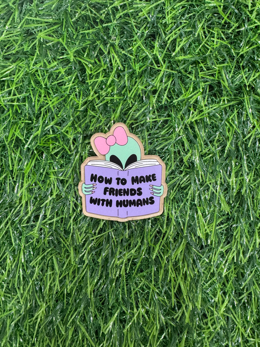 Friends With Humans Acrylic Blank & Decal Set