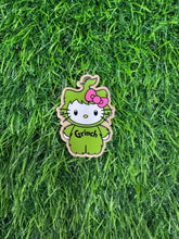 Load image into Gallery viewer, Mean Green Cat Character Acrylic Blank &amp; Decal Set
