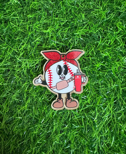 Baseball Cutie Acrylic Blank & Decal Set Collection