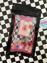 Load image into Gallery viewer, Love Rose Scrub Top Retractable Badge Reel
