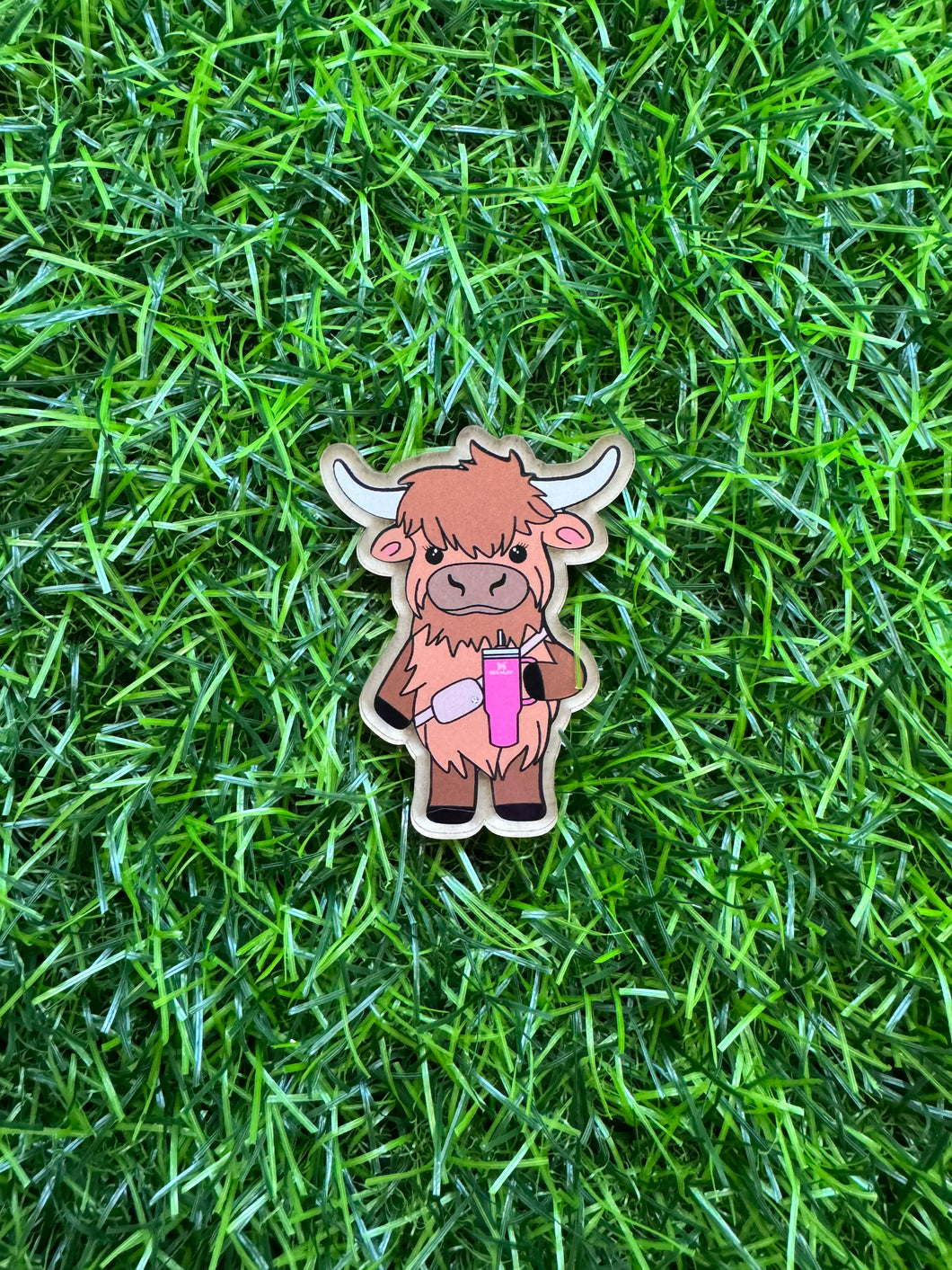 Boujee Heifer Acrylic Blank & Decal Set