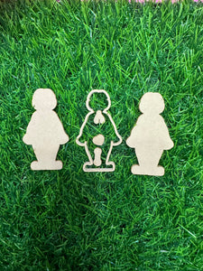 Surgical Game Shaker Acrylic Blank & Decal Set