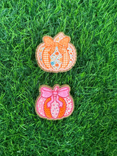 Load image into Gallery viewer, Lace Patchwork Pumpkin Collection Acrylic Blank &amp; Decal Set Collection
