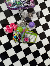 Load image into Gallery viewer, Payroll Rainbow Leopard Retractable Badge Reel

