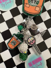 Load image into Gallery viewer, SB Iced Coffee Retractable Badge Reel
