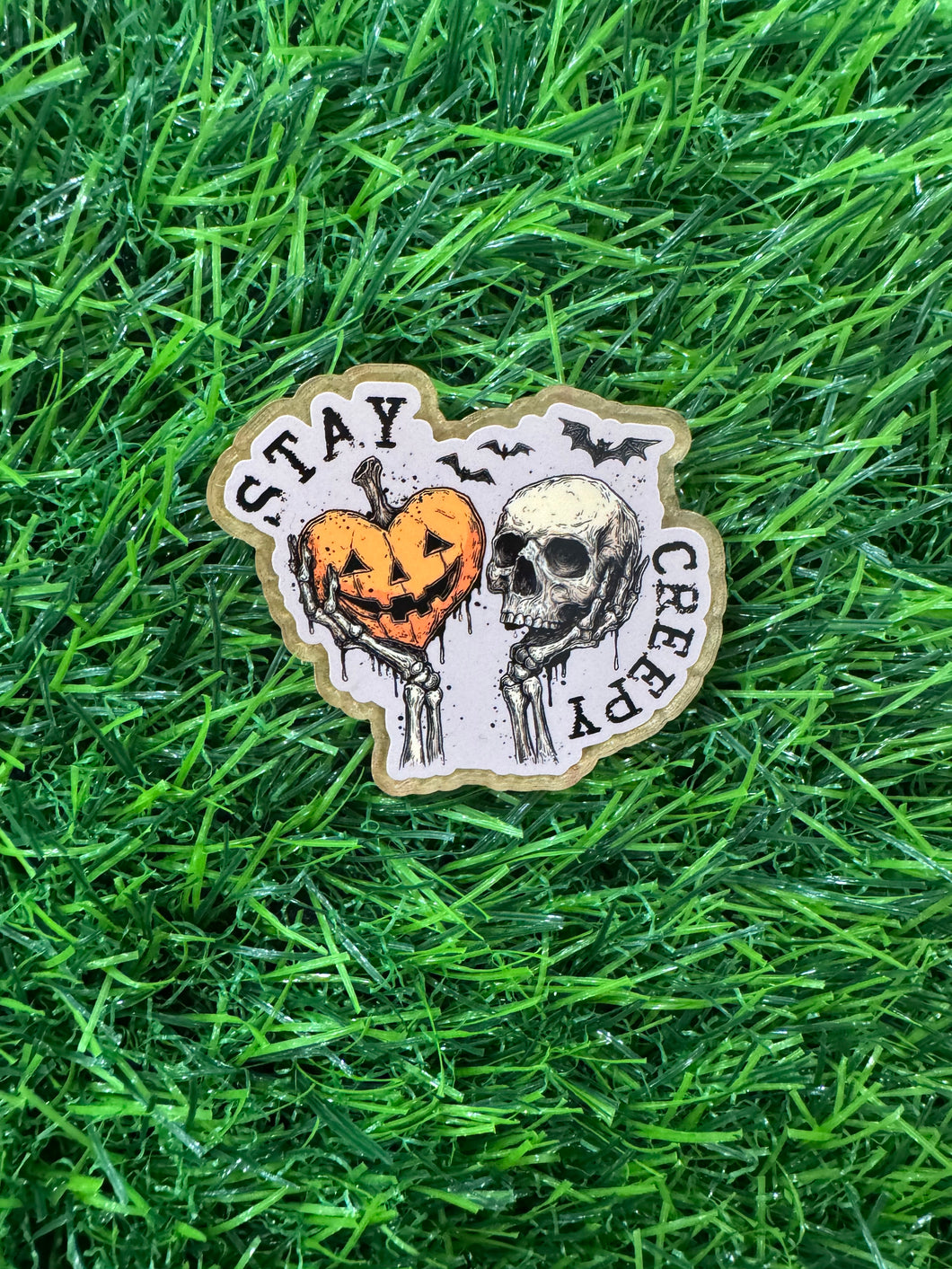 Stay Creepy Acrylic Blank & Decal Set