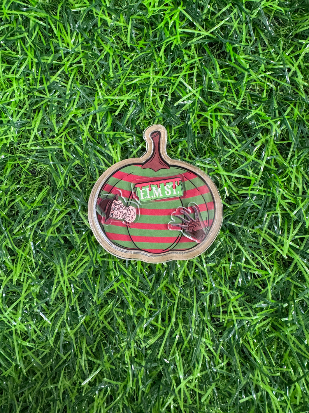 Elm St. Horror Shaker Acrylic Blank & Decal Set