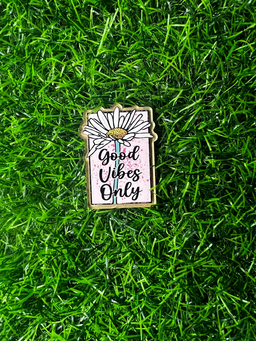 Good Vibes Only Acrylic Blank & Decal Set