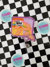 Load image into Gallery viewer, Dino Nuggie Retractable Badge Reel

